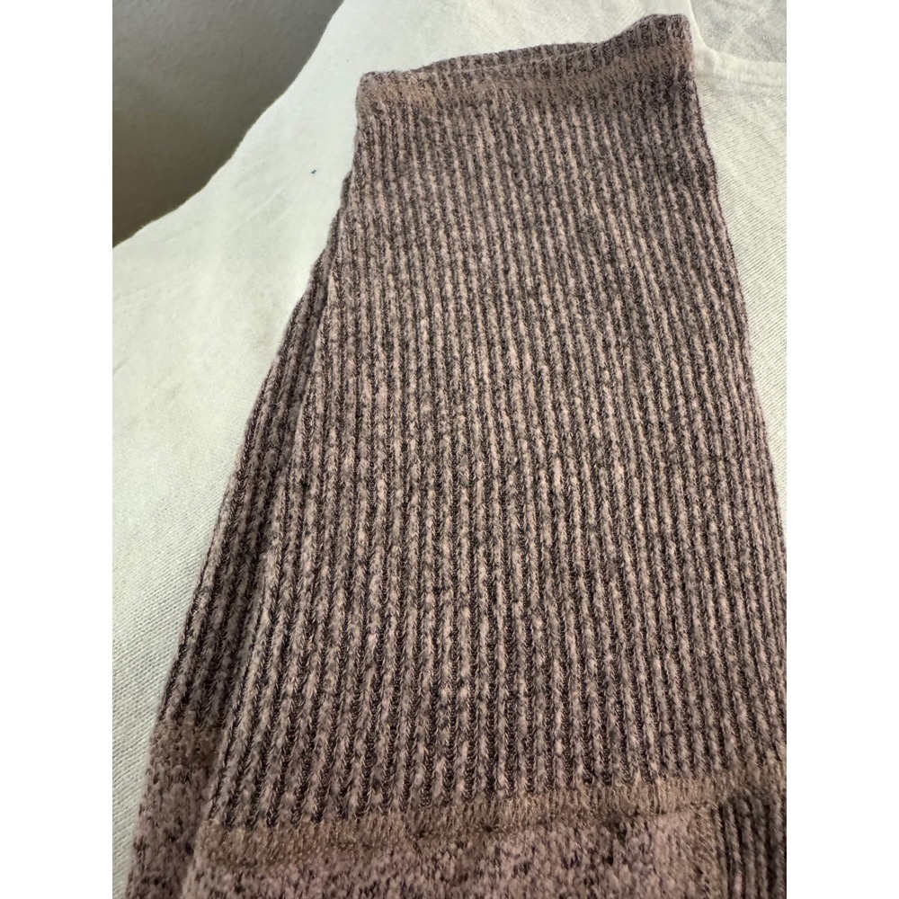 FP Movement Free People Mauve Heather Ribbed Knit Joggers Sweatpants Small - Picture 3 of 5